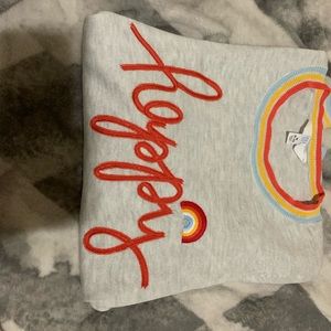 Long sleeve Happy sweatshirt